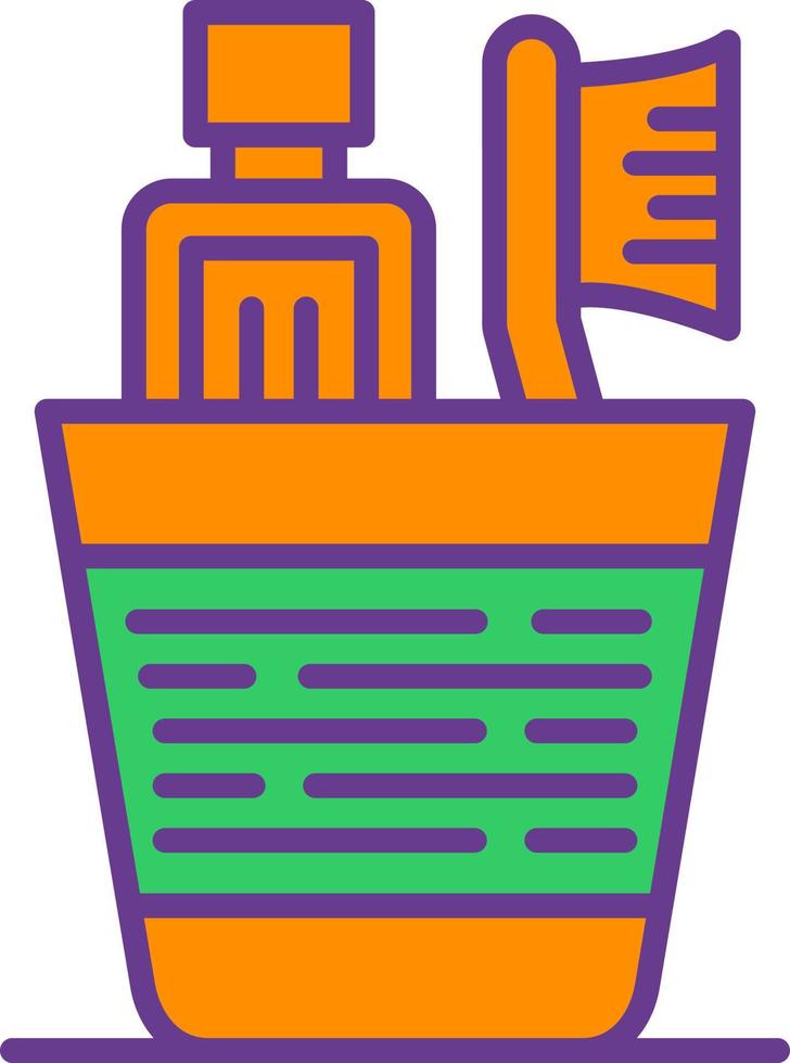 Toothbrush Creative Icon Design vector