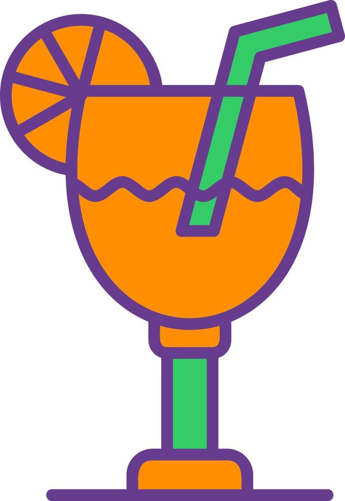 Cocktail Creative Icon Design vector