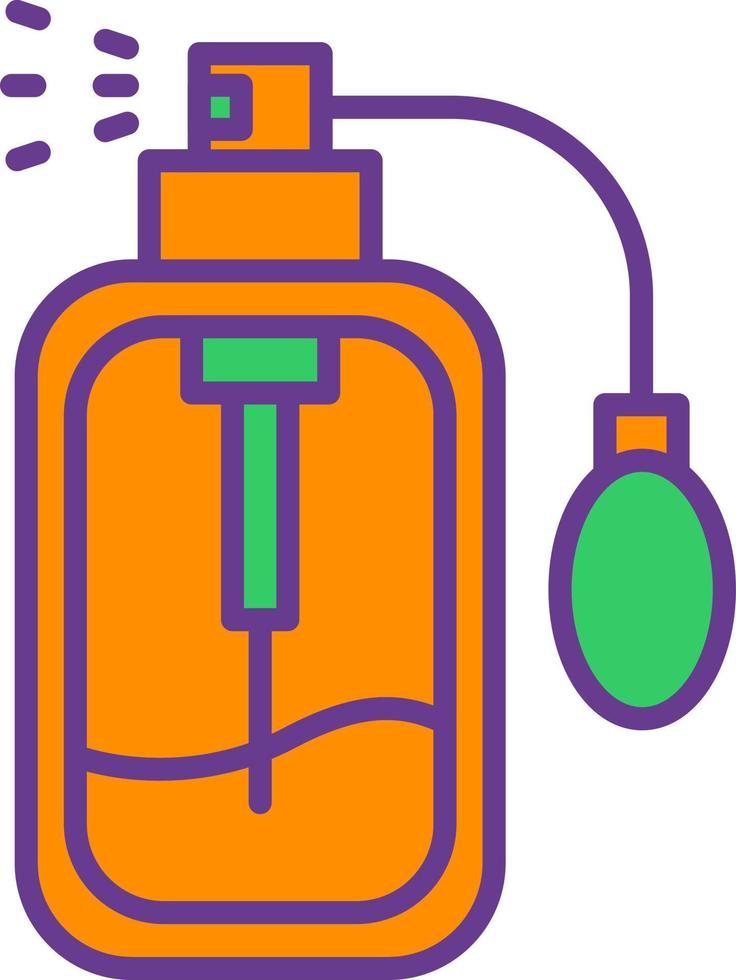 Perfume Creative Icon Design vector