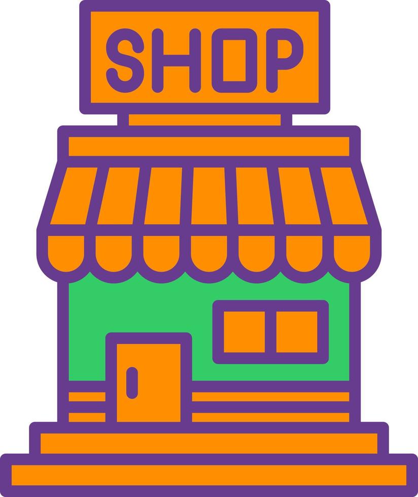 Shop Creative Icon Design vector