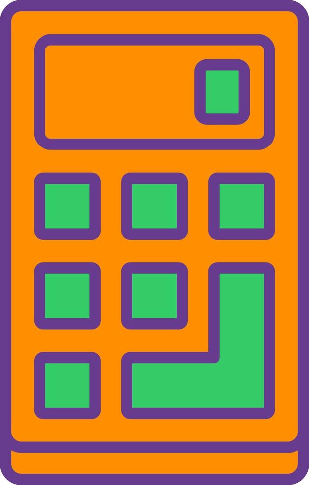 Calculator Creative Icon Design vector