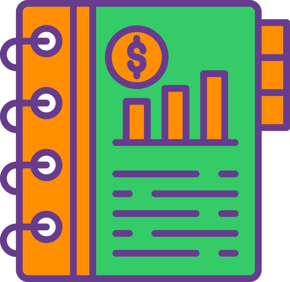 Agenda Creative Icon Design vector