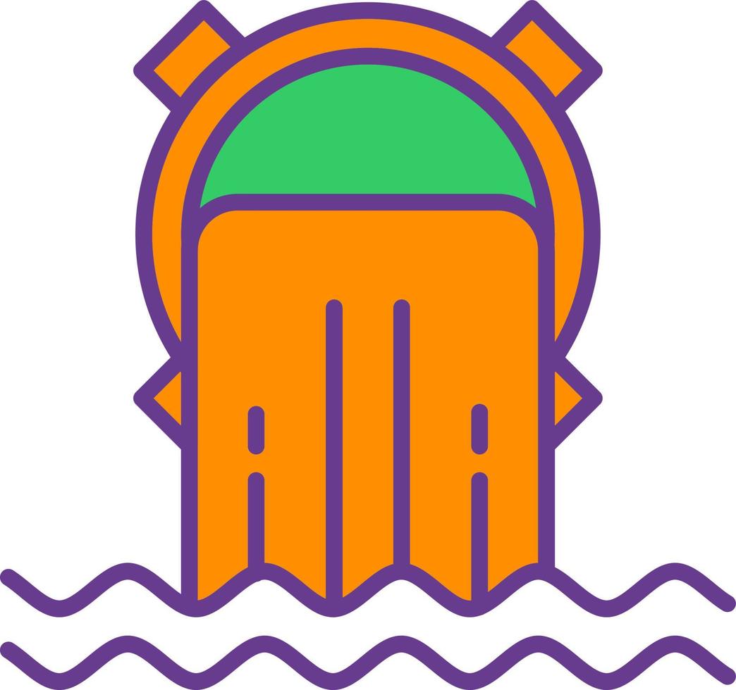 Sewer Creative Icon Design vector