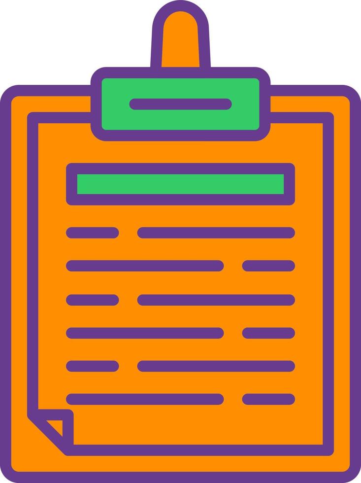 Clipboard Creative Icon Design vector