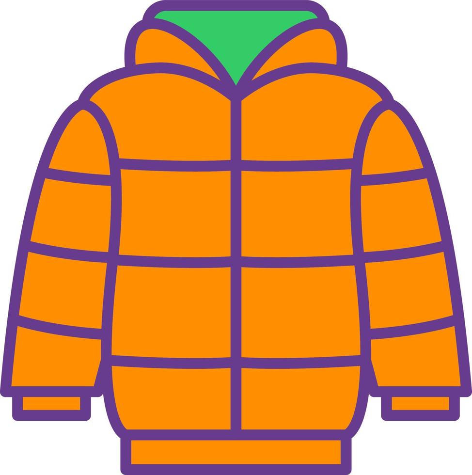 Jacket Creative Icon Design vector