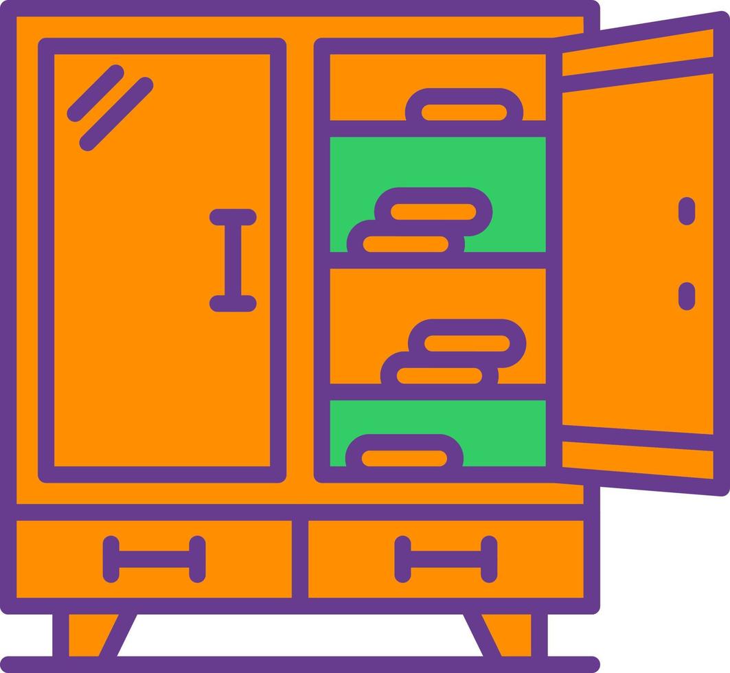 Closet Creative Icon Design vector