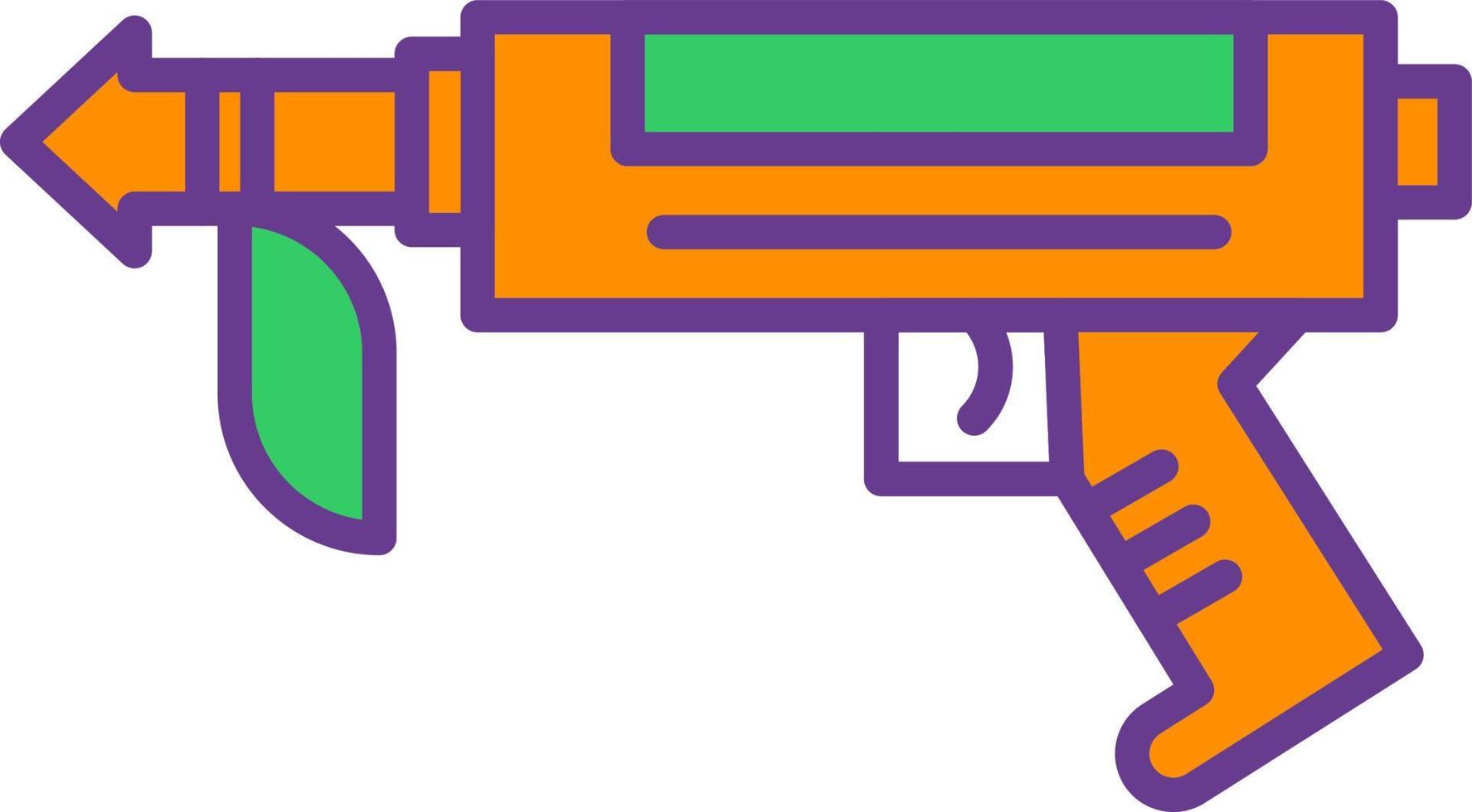 diseño de icono creativo de fusil vector