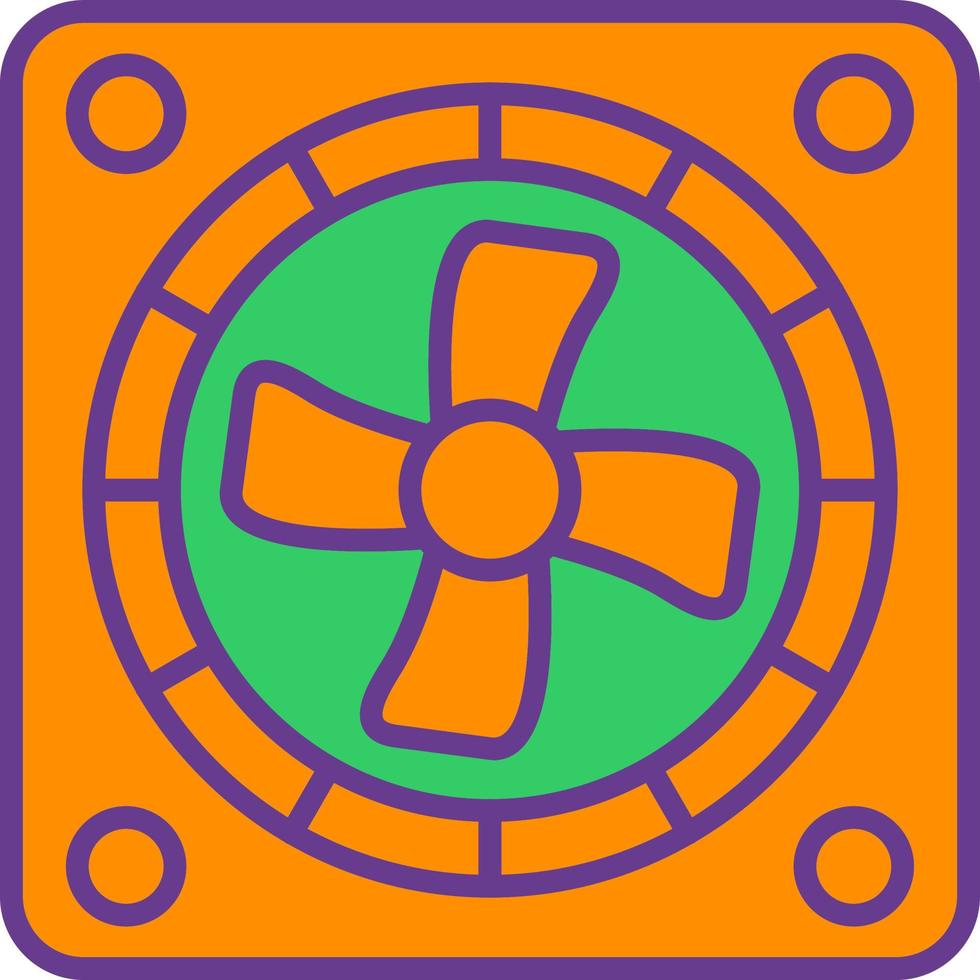 Cooling Creative Icon Design vector