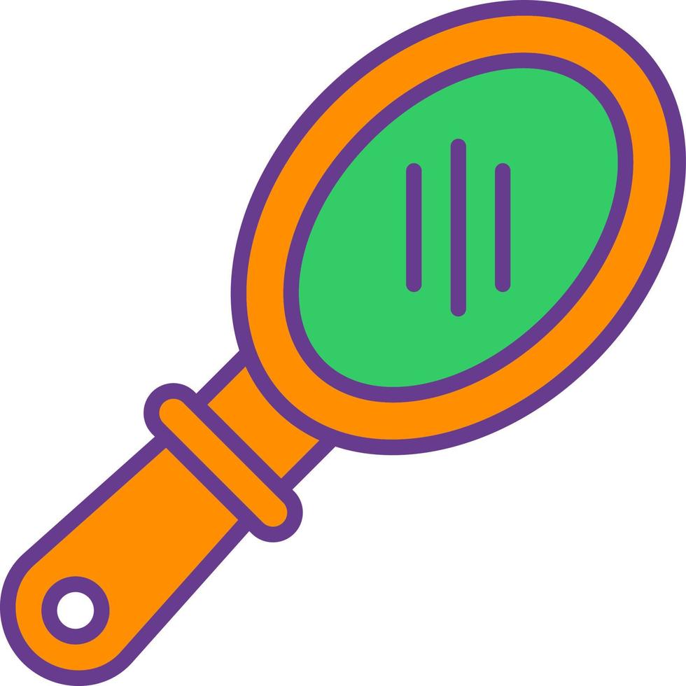 Mirror Creative Icon Design vector