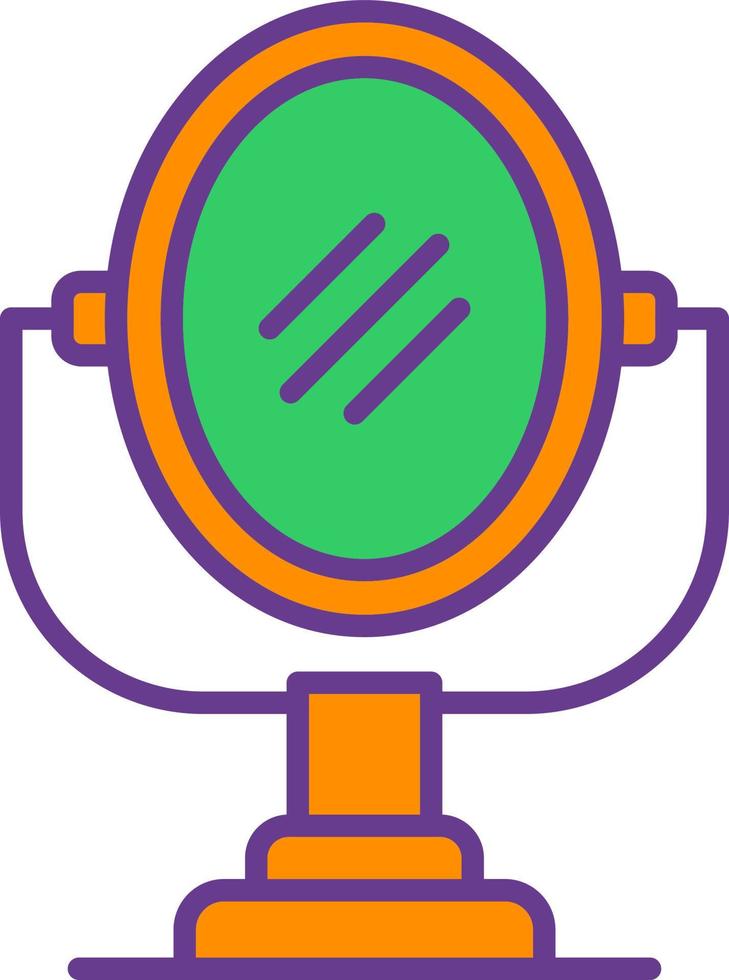 Mirror Creative Icon Design vector