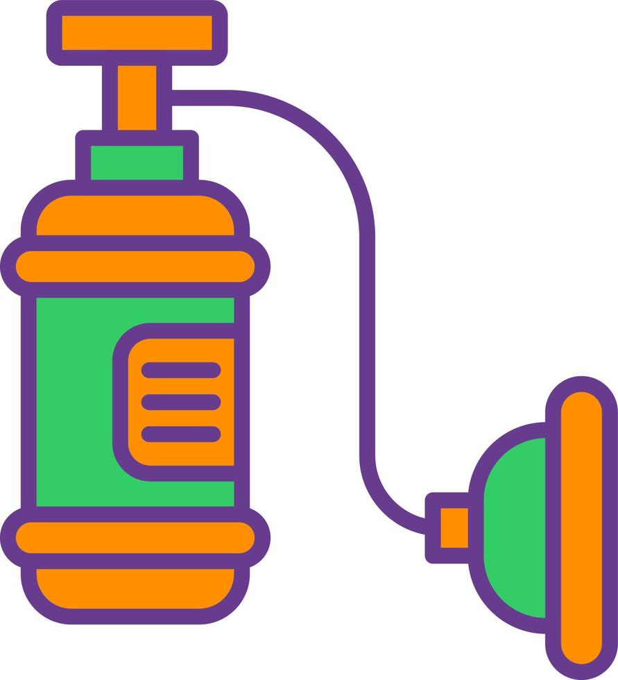 Oxygen Tank Creative Icon Design vector