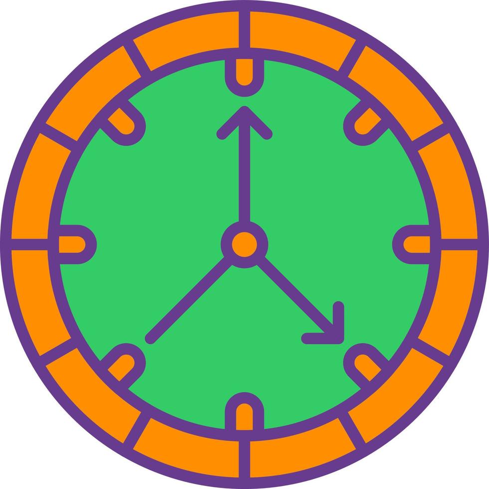 Clock Creative Icon Design vector