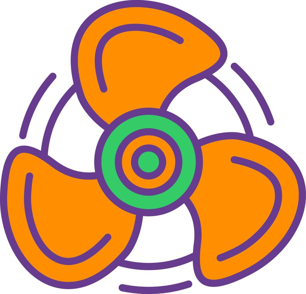Propeller Creative Icon Design vector