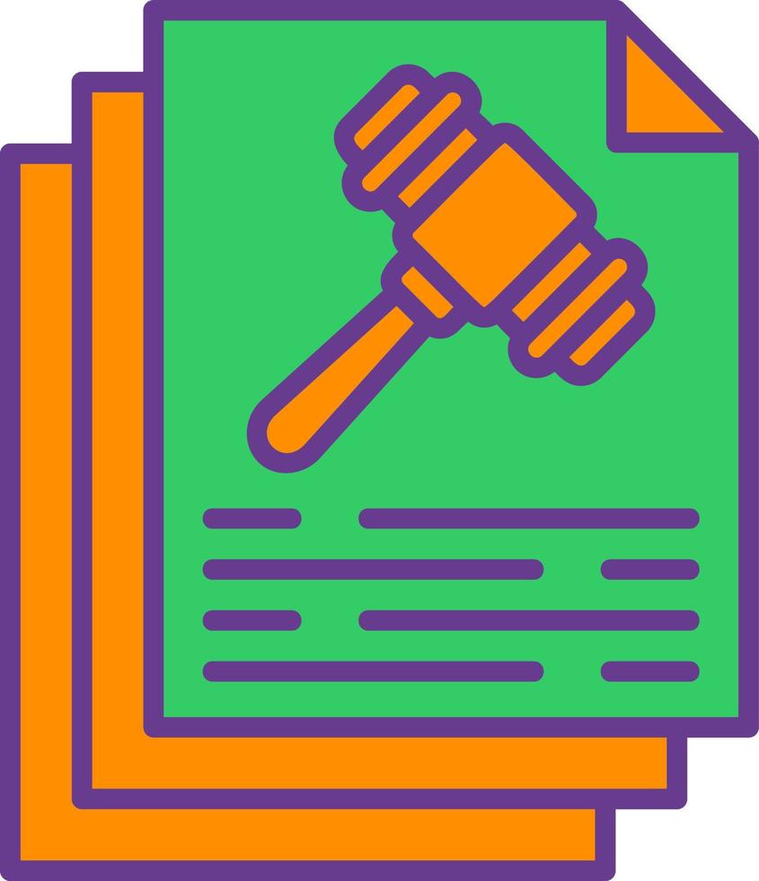 Law Creative Icon Design vector