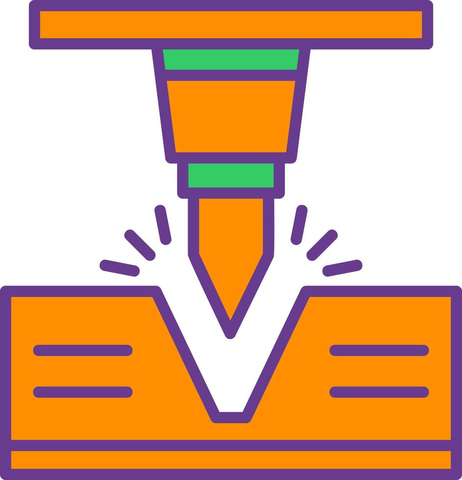 Bending Creative Icon Design vector