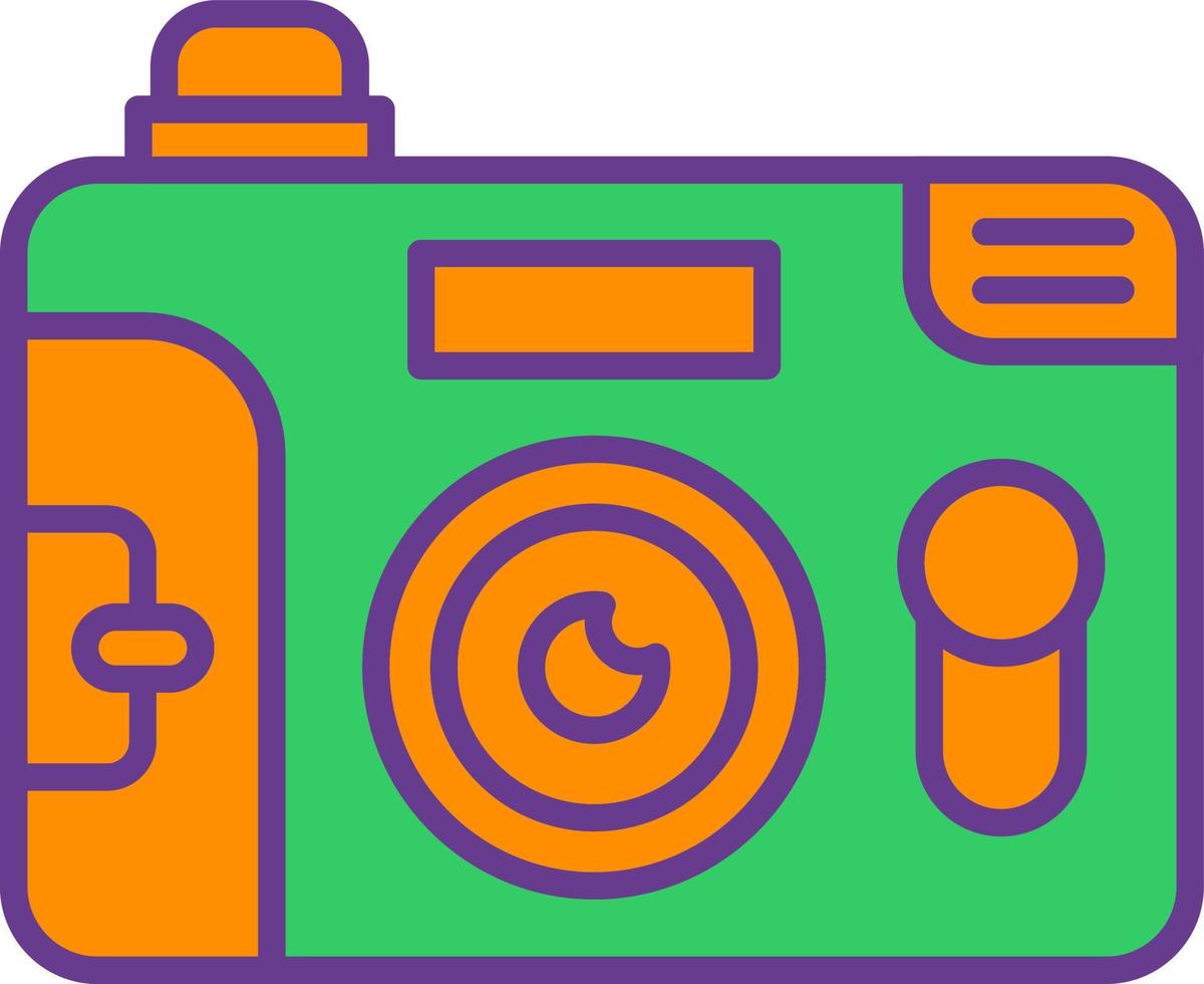Disposable Camera Creative Icon Design vector