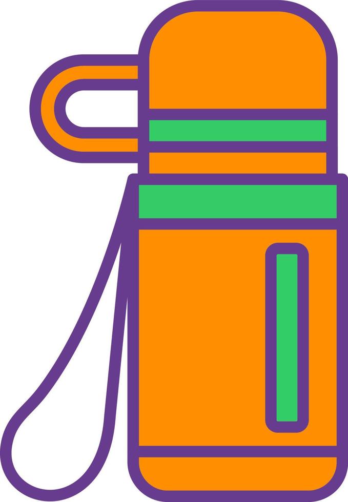 Thermos Creative Icon Design vector