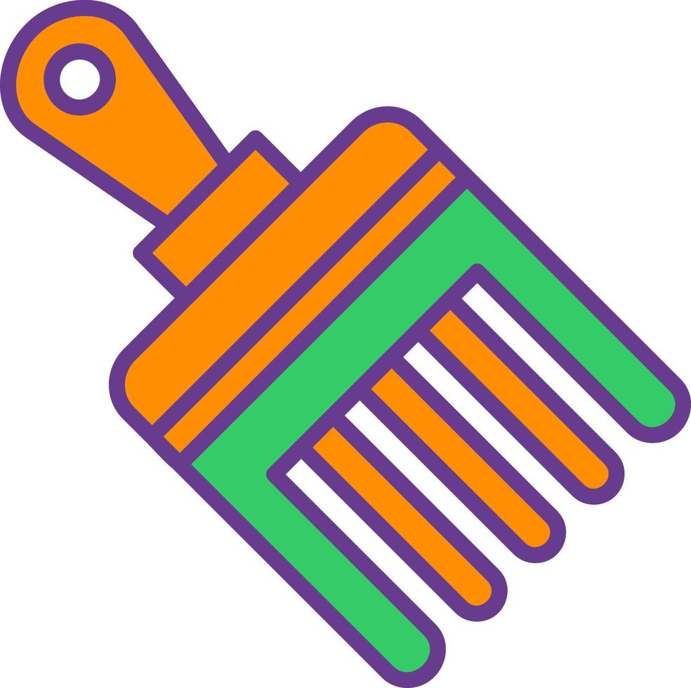 Comb Creative Icon Design vector