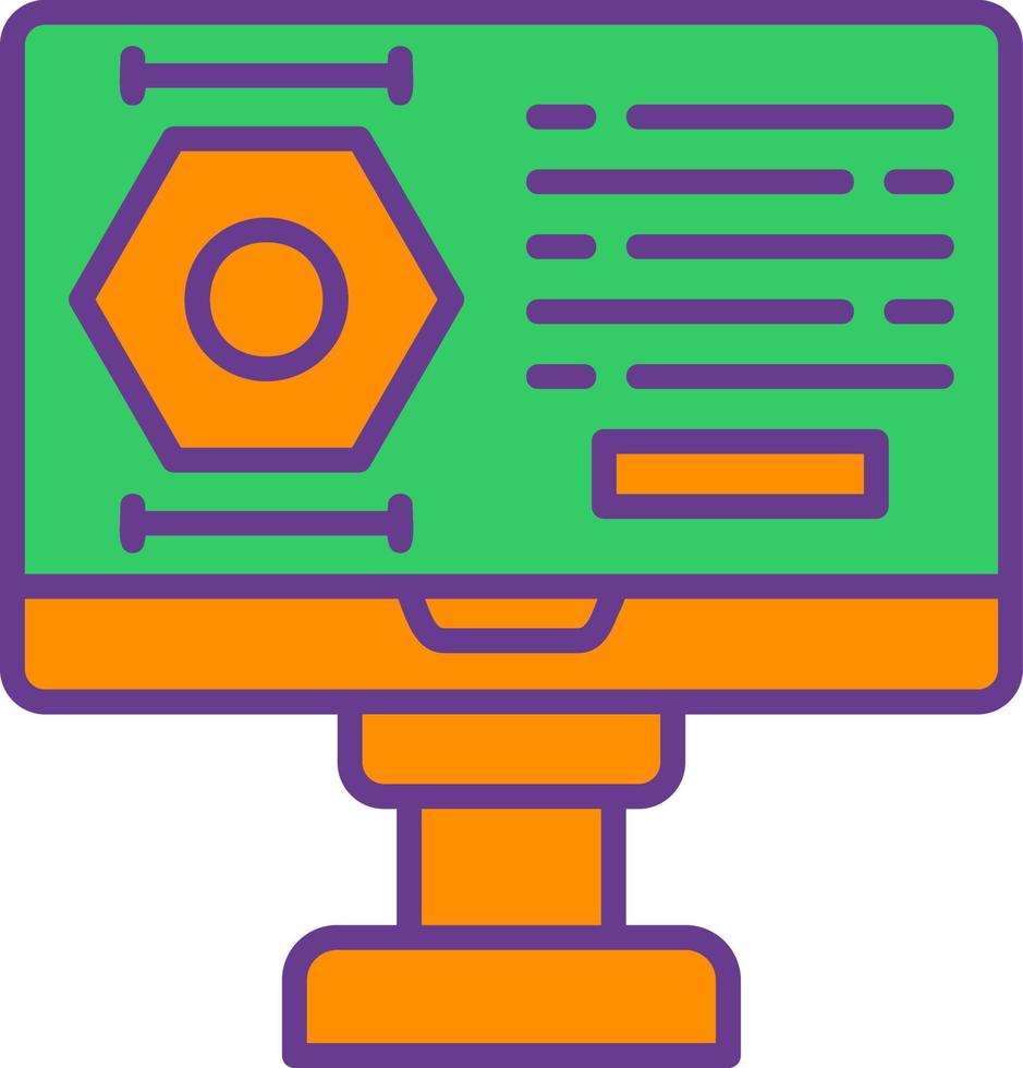 Cad Creative Icon Design vector