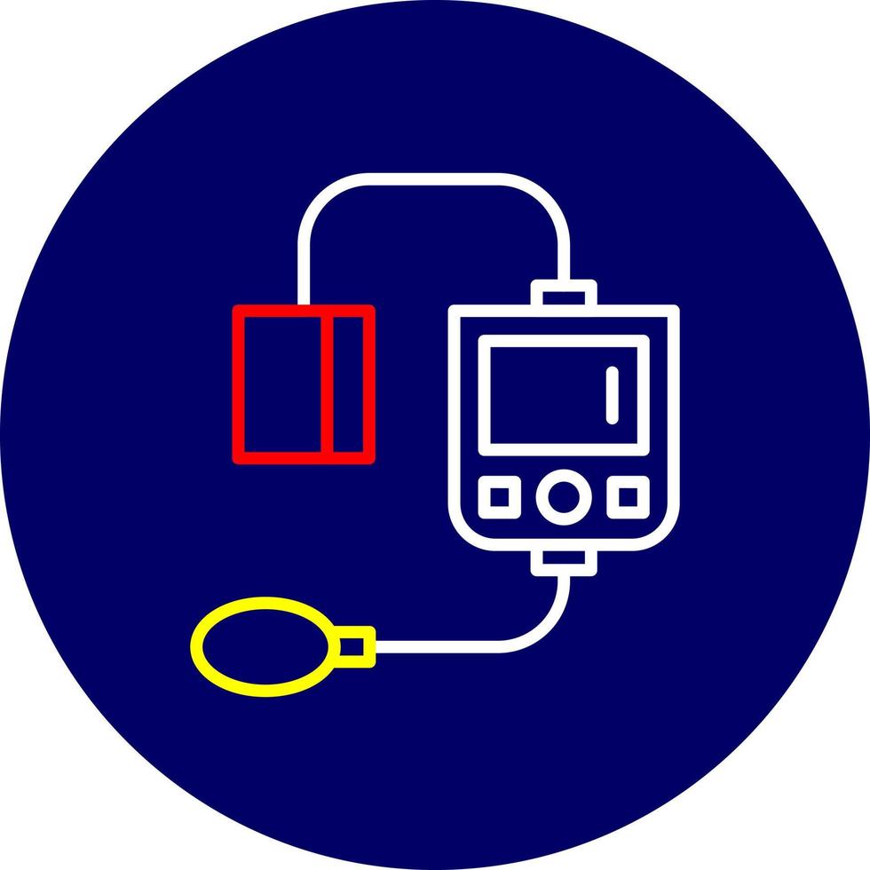 Sphygmomanometer Creative Icon Design vector