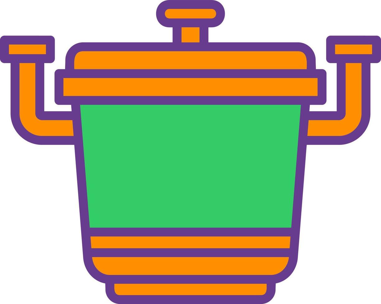 Pot Creative Icon Design vector