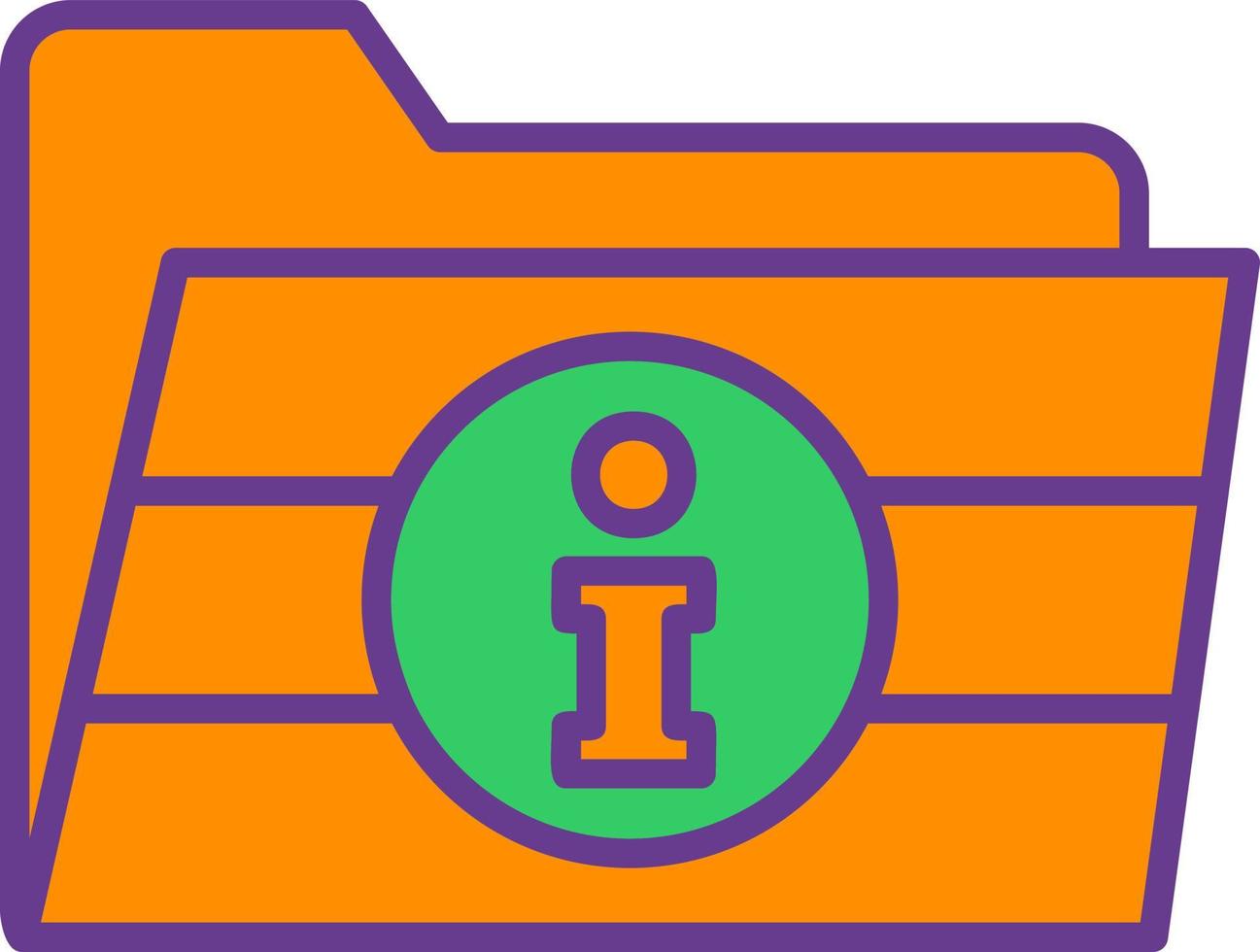 Folder Creative Icon Design vector