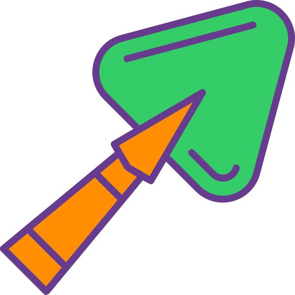 Trowel Creative Icon Design vector