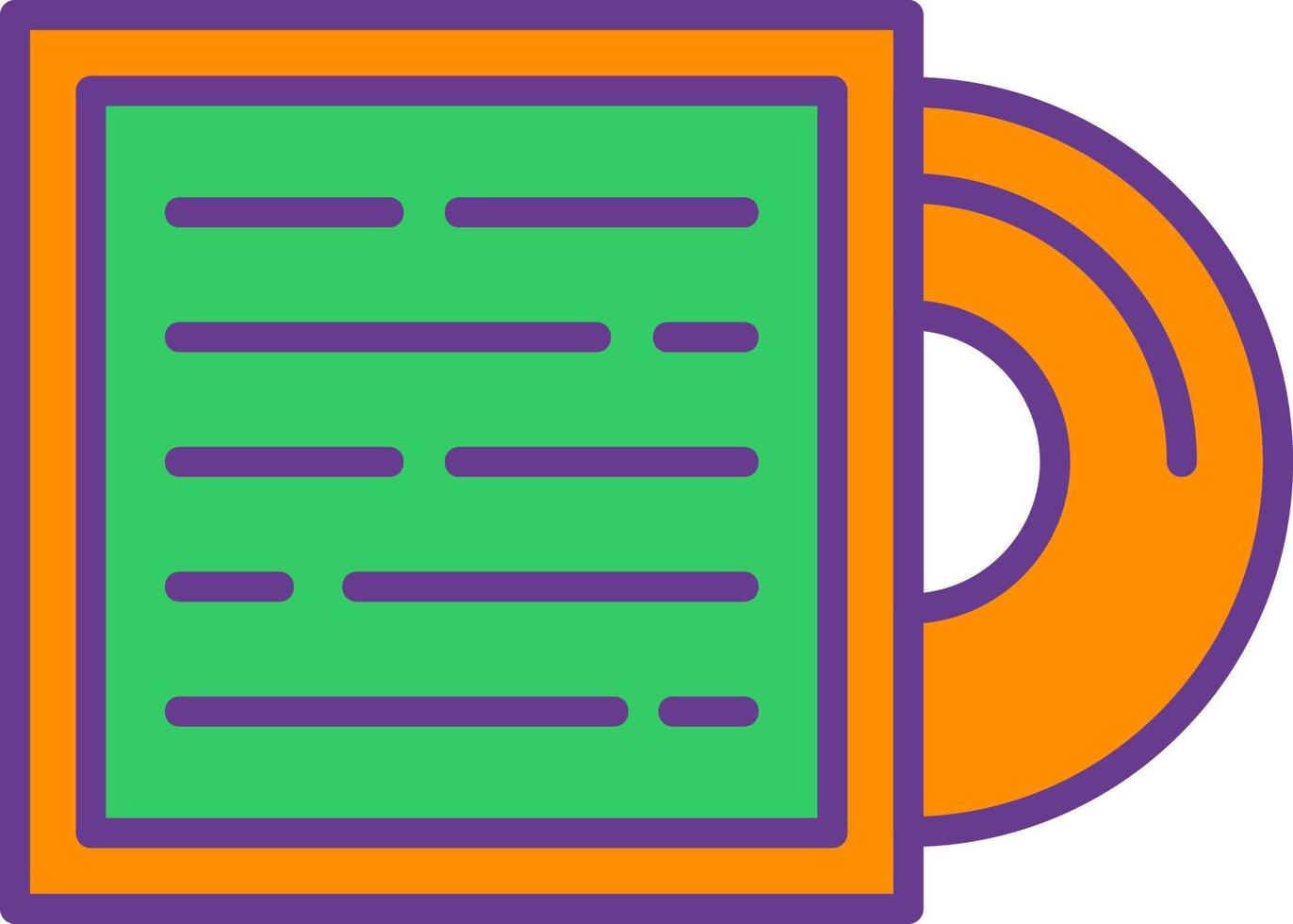 Cd Creative Icon Design vector