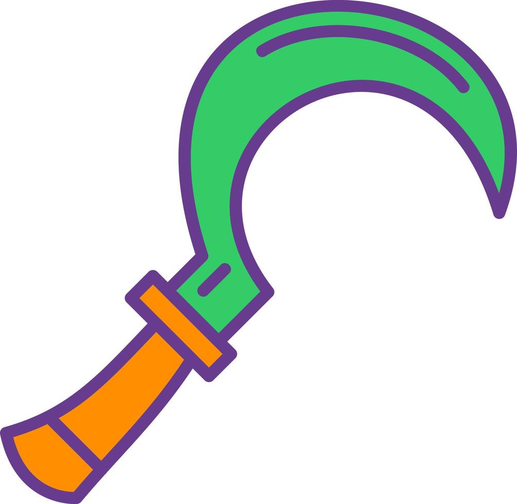 Sickle Creative Icon Design vector