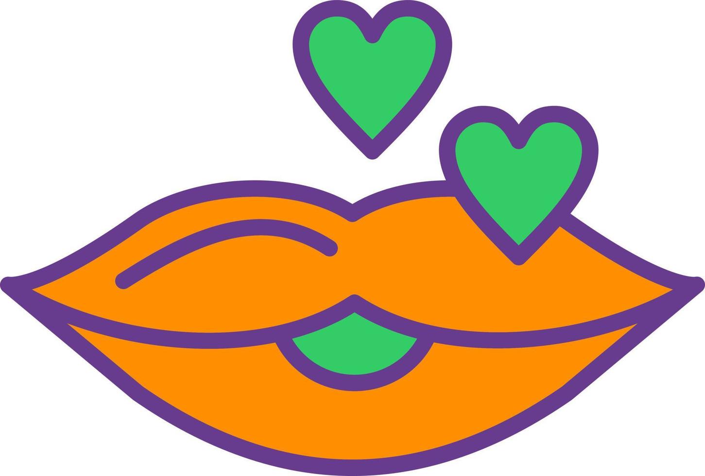 Lips Creative Icon Design vector