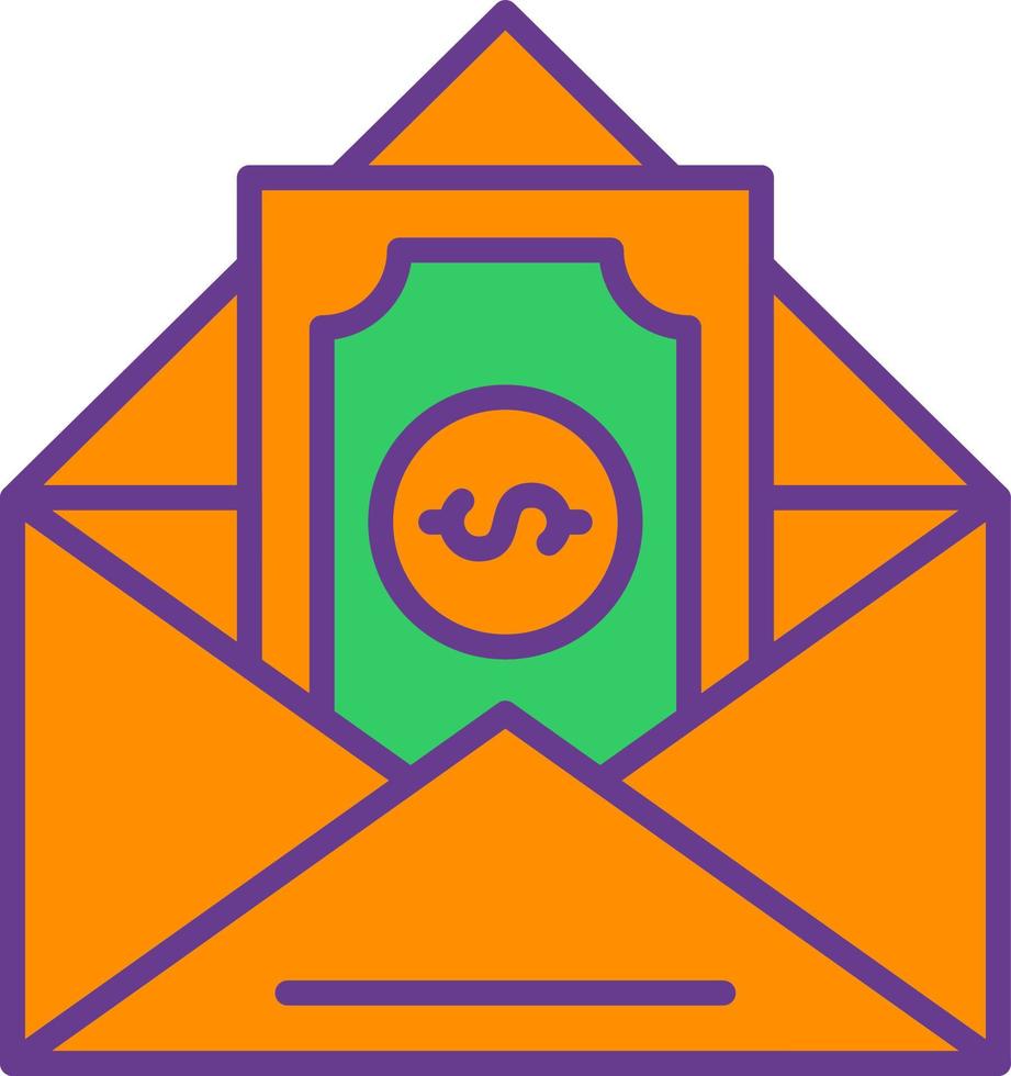 Envelope Creative Icon Design vector