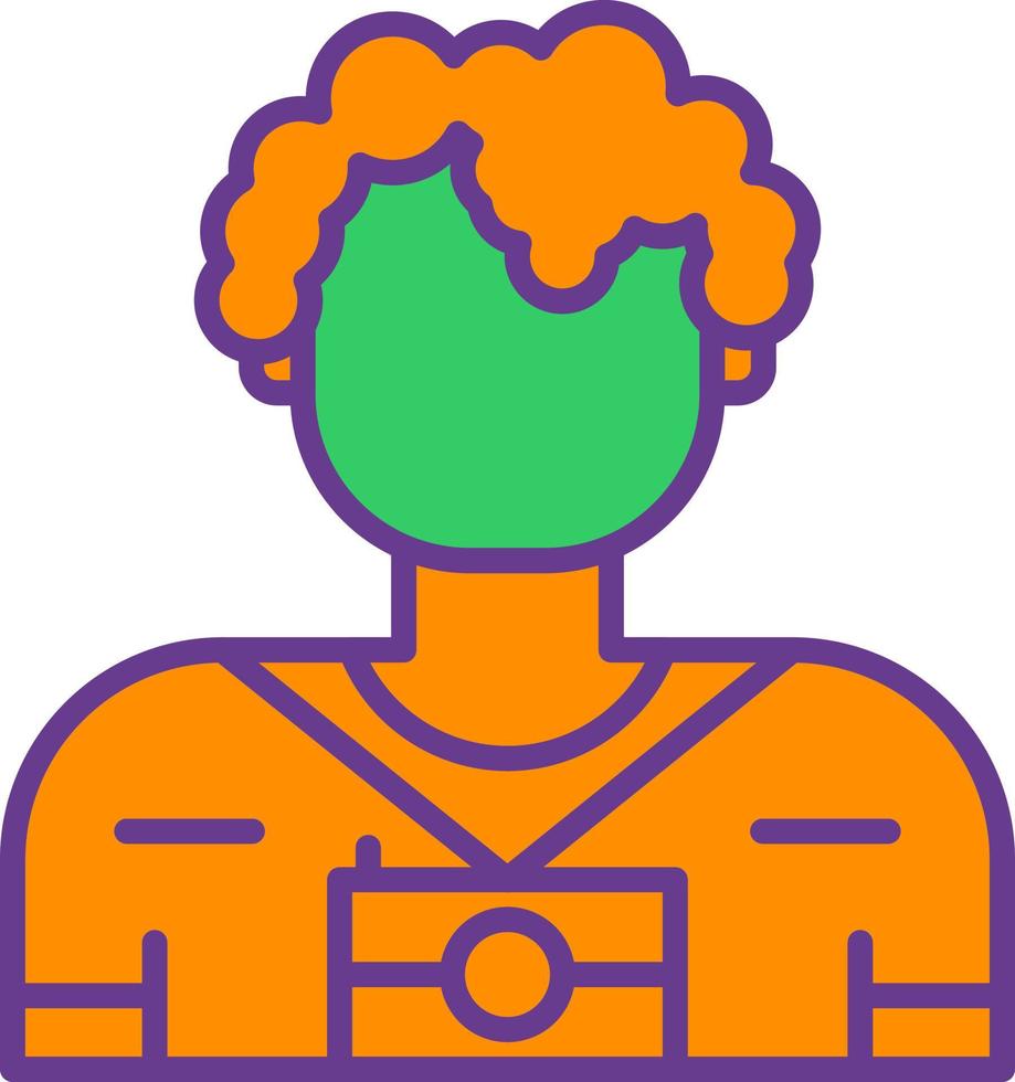Photographer Creative Icon Design vector