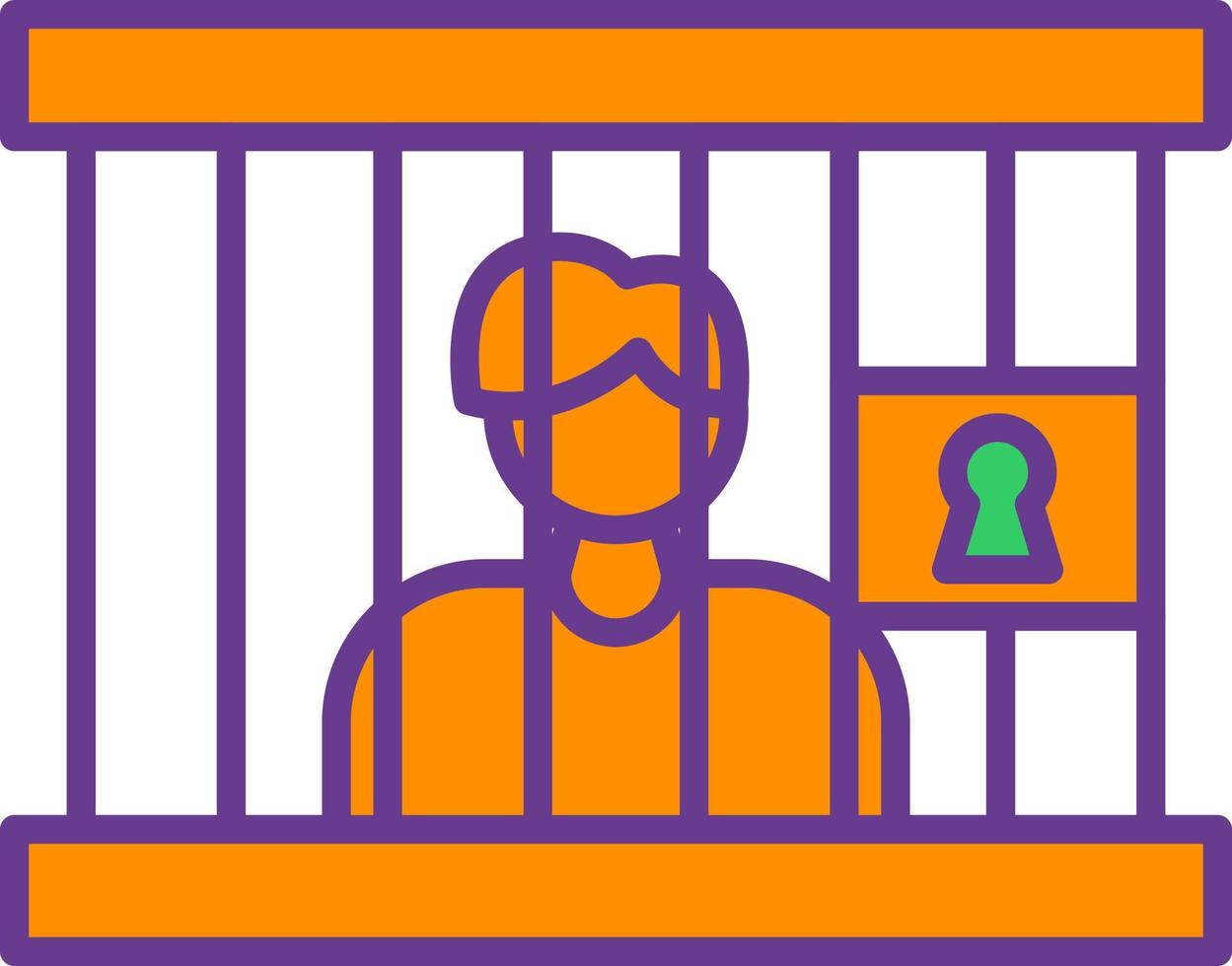 Prison Creative Icon Design vector