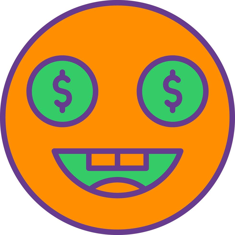 Greedy Creative Icon Design vector