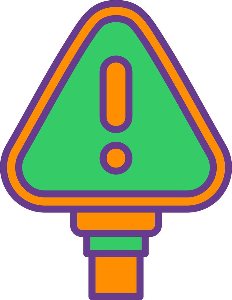 Alert Creative Icon Design vector