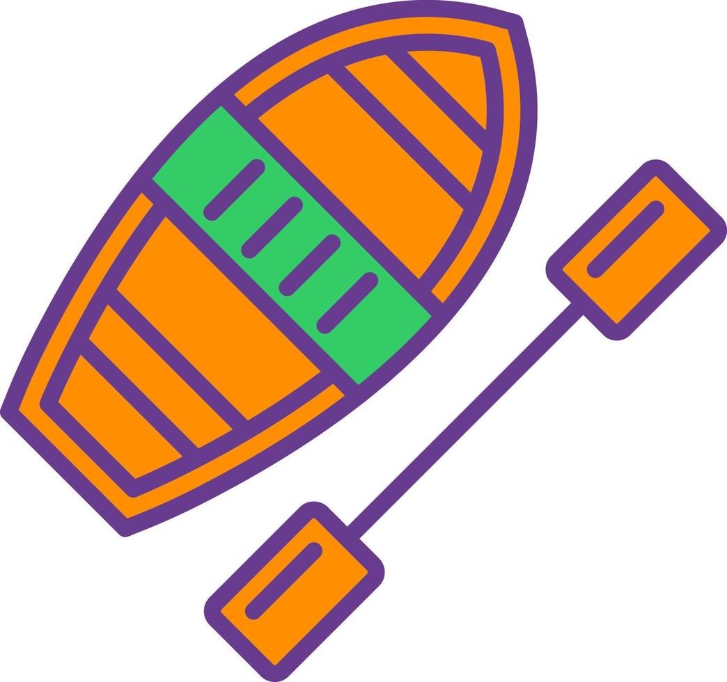 Kayak Creative Icon Design vector