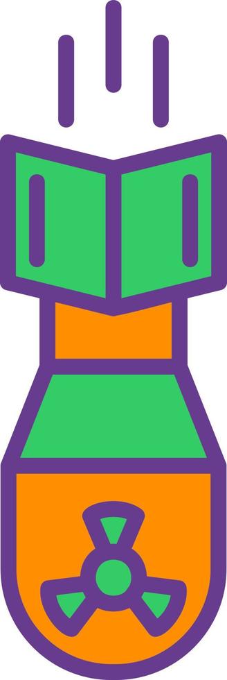 Nuclear Creative Icon Design vector