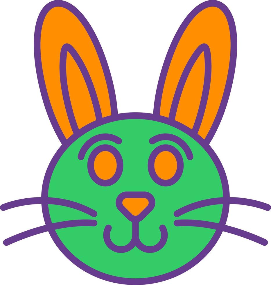 Rabbit Creative Icon Design vector
