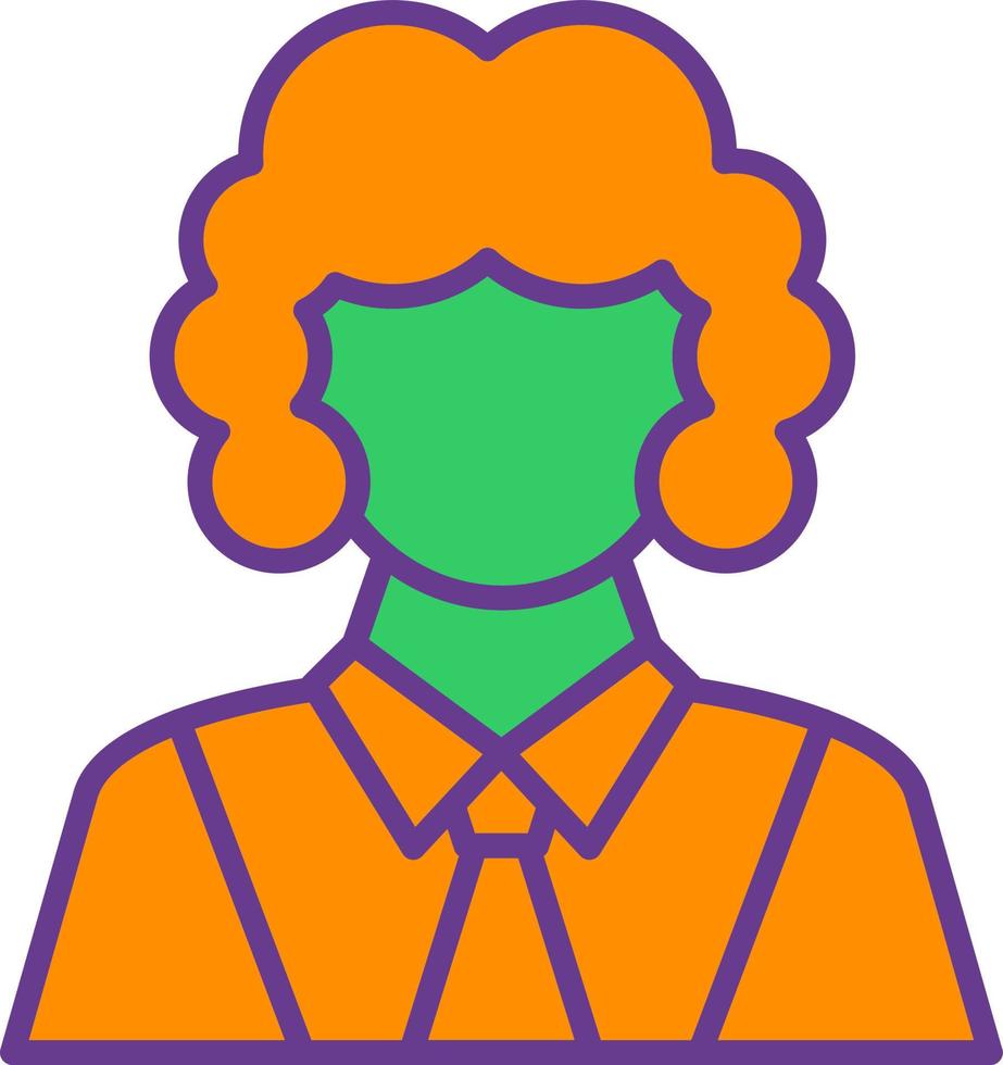 Judge Creative Icon Design vector