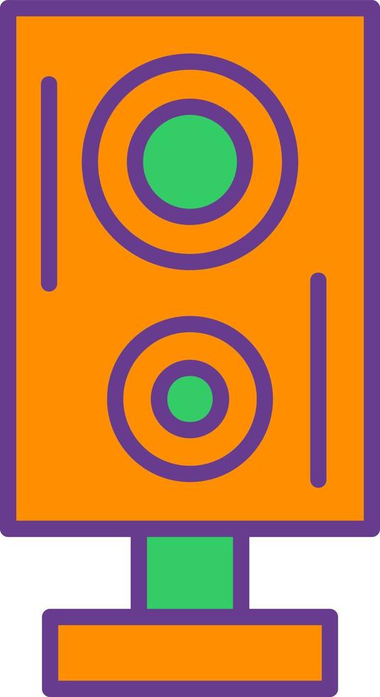 Speaker Creative Icon Design vector