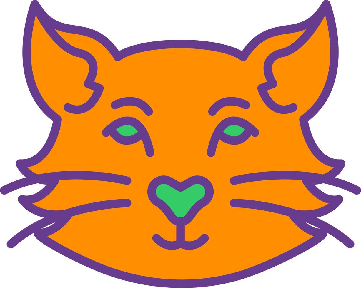 Cat Creative Icon Design vector