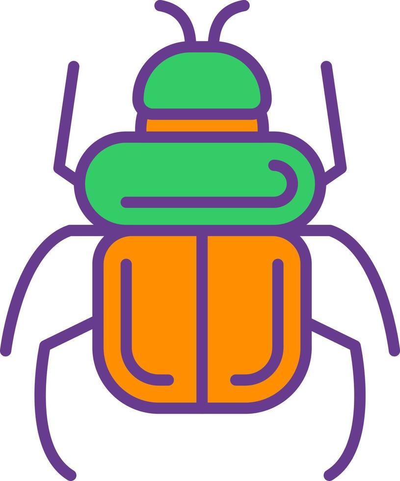 Beetle Creative Icon Design vector