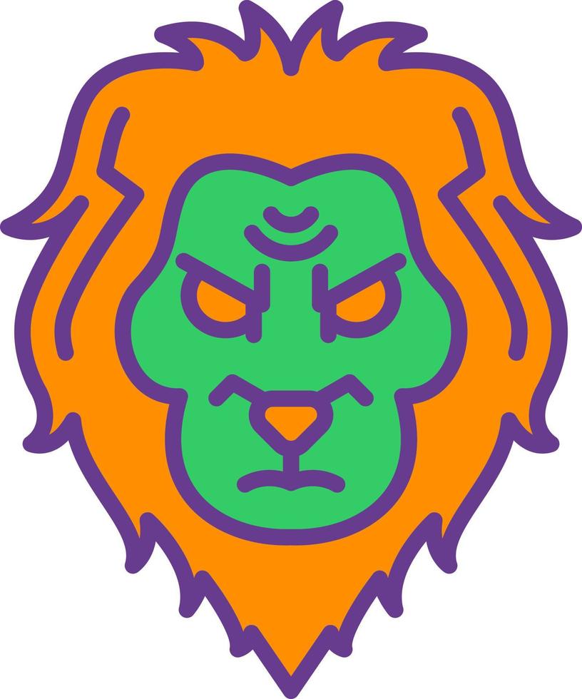 Lion Creative Icon Design vector