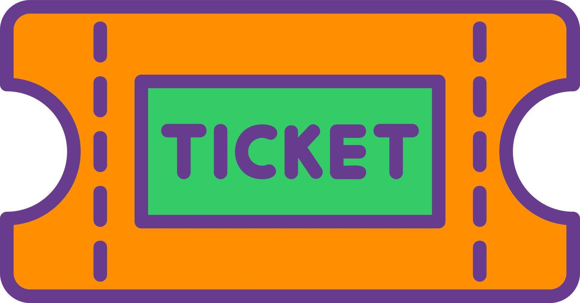 Tickets Creative Icon Design vector