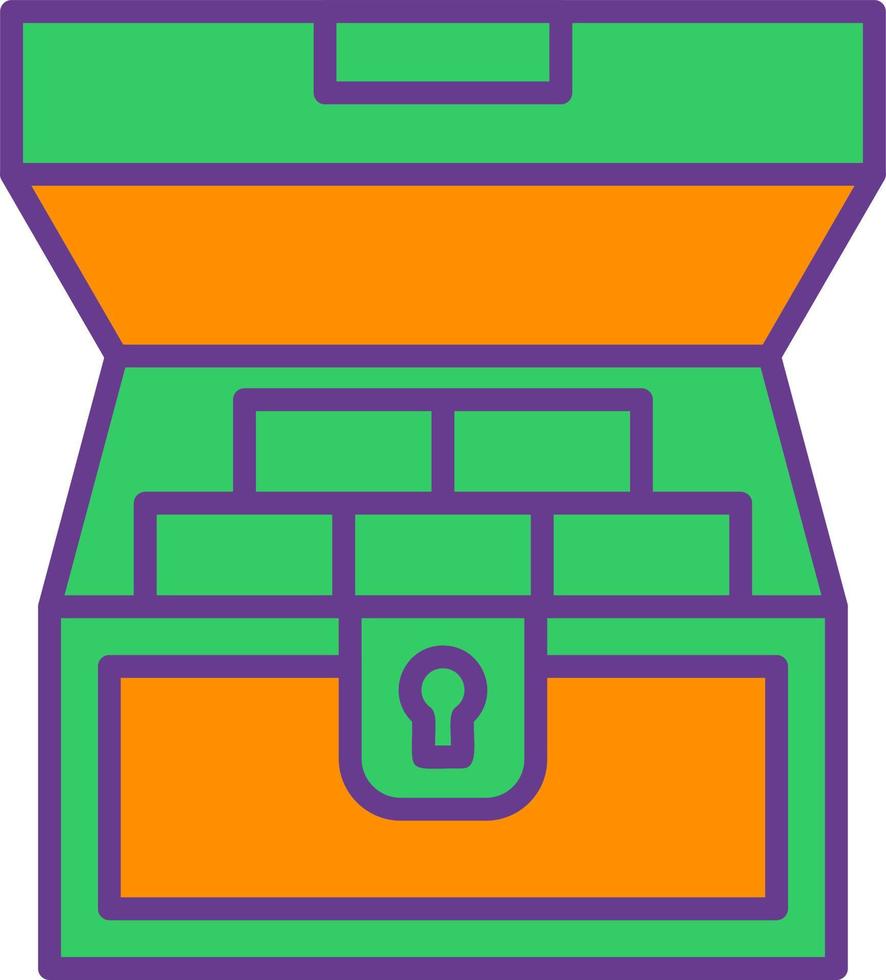 Chest Creative Icon Design vector