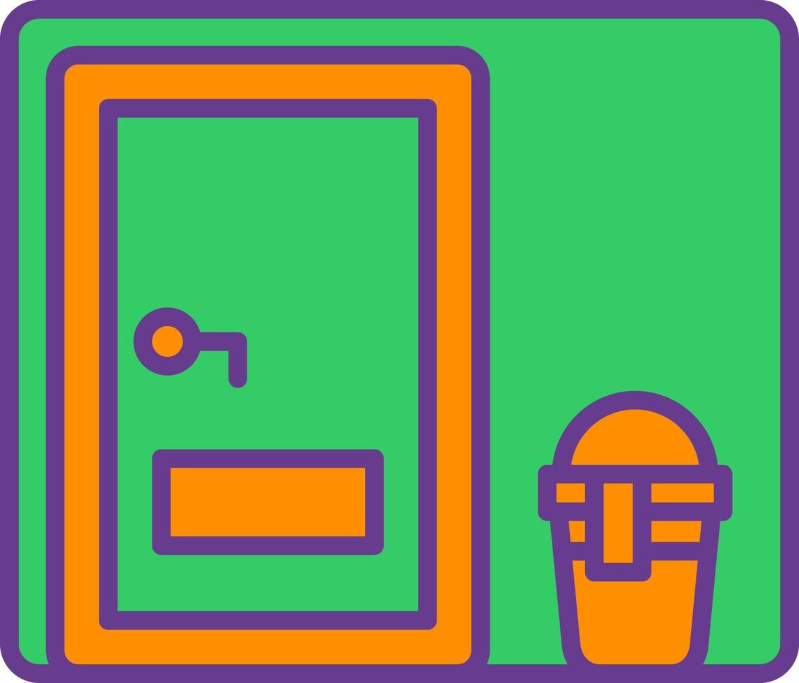 Room Door Creative Icon Design vector