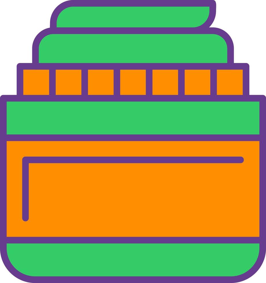 Cream Creative Icon Design vector
