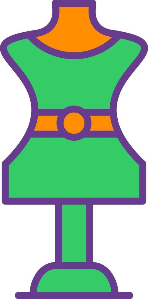 Mannequin Creative Icon Design vector