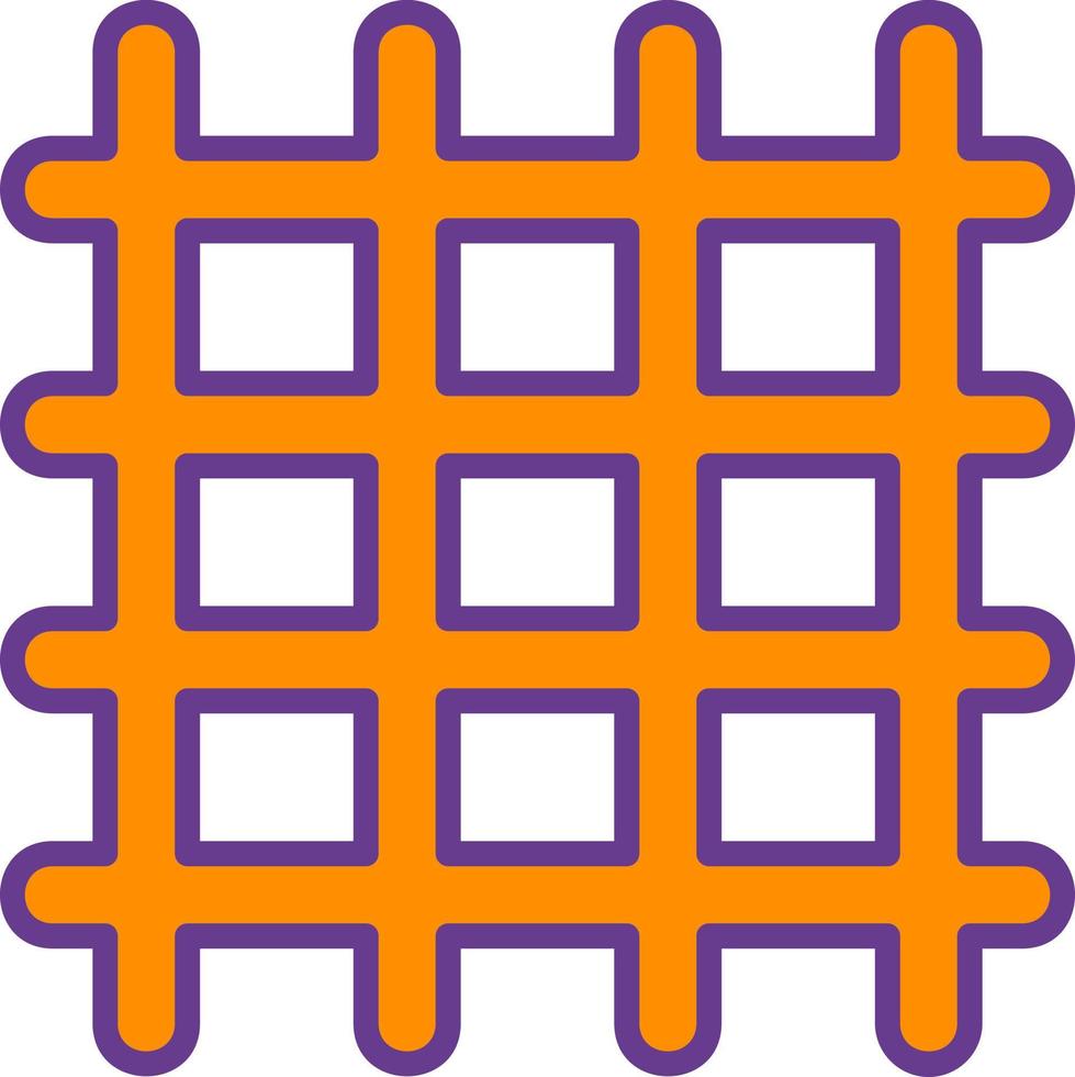 Grid Creative Icon Design vector