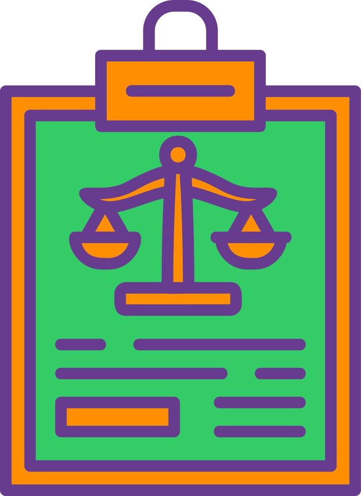 Lawsuit Creative Icon Design vector